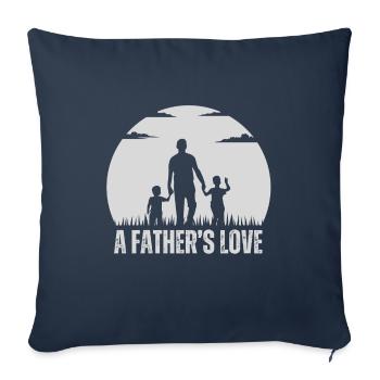 father and son - Sofakissenbezug 45 x 45 cm - Navy - Vorne