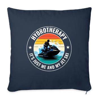 Jet Ski Hydrotherapy Ocean Adventure Watersports - Sofa pillowcase 17,3'' x 17,3'' (45 x 45 cm) - navy - Front