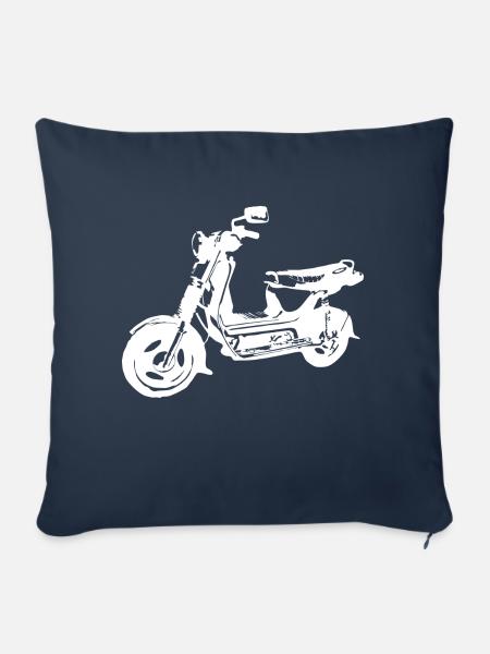 Simson SR50 - Sofakissenbezug 45 x 45 cm - Navy