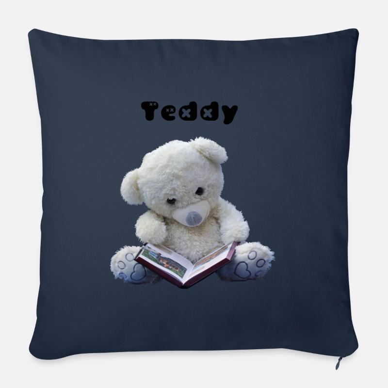 Teddy - Sofakissenbezug 45 x 45 cm - Navy