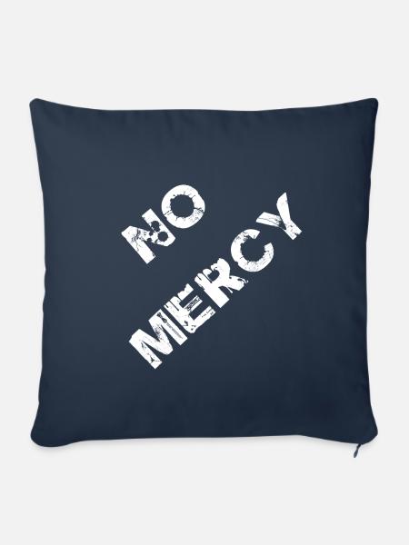 No mercy - Sofakissenbezug 45 x 45 cm - Navy