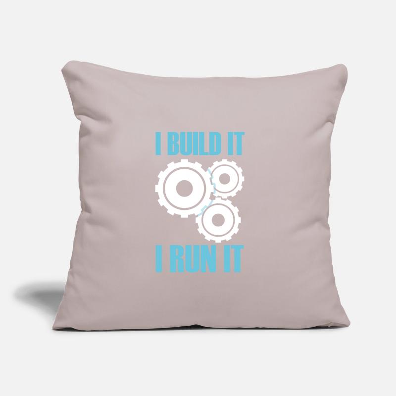 Développeur Devops Development Software Geek Housse de coussin décorative 45 x 45 cm