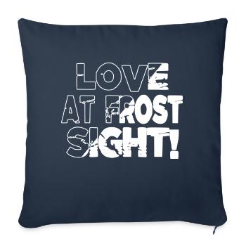 Dinosaur Moon Dinosaur Tshirt Beard Cute - Sofa pillowcase 17,3'' x 17,3'' (45 x 45 cm) - navy - Front