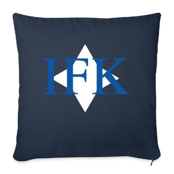 IFK Östergötland - Sofa pillowcase 17,3'' x 17,3'' (45 x 45 cm) - navy - Front