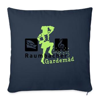 Space Bacher Garde3 - Sofa pillowcase 17,3'' x 17,3'' (45 x 45 cm) - navy - Front