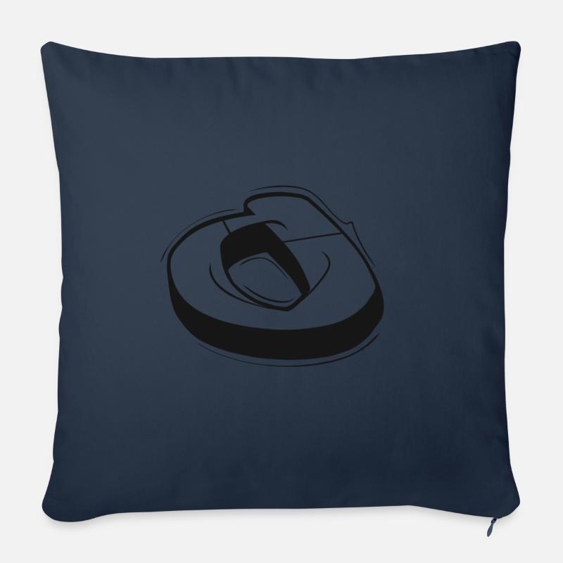 O - Sofa pillowcase 17,3'' x 17,3'' (45 x 45 cm) - navy