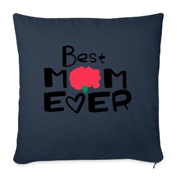 Happy Mothers Day lettering 2 - Sofa pillowcase 17,3'' x 17,3'' (45 x 45 cm) - navy - Front