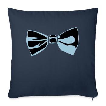 Fliege - Sofakissenbezug 45 x 45 cm - Navy - Vorne