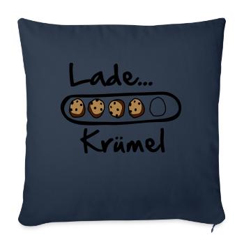 Lade... Krümel - Sofakissenbezug 45 x 45 cm - Navy - Vorne