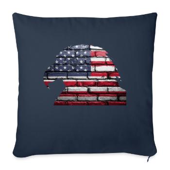 Eagle USA - Sofa pillowcase 17,3'' x 17,3'' (45 x 45 cm) - navy - Front
