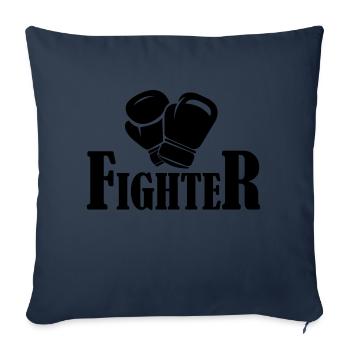 fighter - Sofakissenbezug 45 x 45 cm - Navy - Vorne