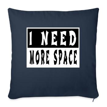 anniversaire cadeau idée astrophysique idée cadeau - Housse de coussin décorative 45 x 45 cm - bleu marine - Devant