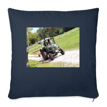 Bulldog IMG 20210722 145905 - Sofa pillowcase 17,3'' x 17,3'' (45 x 45 cm) - navy - Front