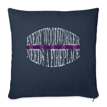 Sayings Gift John Carpenter Tools Funny Sayings - Sofa pillowcase 17,3'' x 17,3'' (45 x 45 cm) - navy - Front