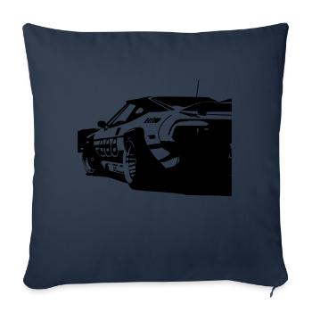 AUTO - Sofakissenbezug 45 x 45 cm - Navy - Vorne