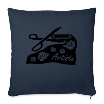 artiste - Sofakissenbezug 45 x 45 cm - Navy - Vorne