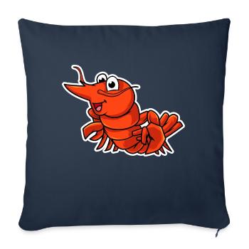 Hummer - Sofakissenbezug 45 x 45 cm - Navy - Vorne