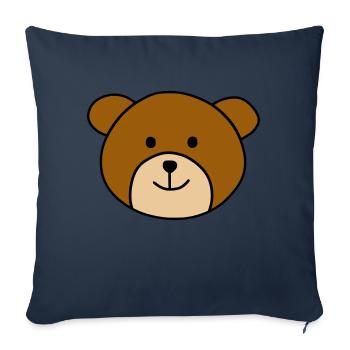 Cute bear - Sofakissenbezug 45 x 45 cm - Navy - Vorne
