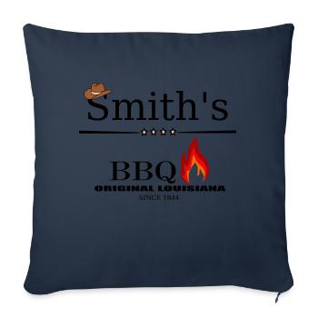 Smith's BBQ - Sofakissenbezug 45 x 45 cm - Navy - Vorne