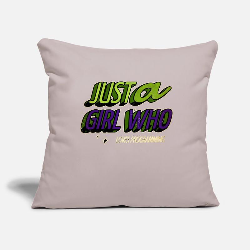 Programming Language Programming DADs Favorite Sofa pillowcase 17,3'' x 17,3'' (45 x 45 cm)