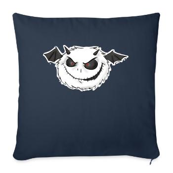 Grummelhummel Teufel - Sofakissenbezug 45 x 45 cm - Navy - Vorne