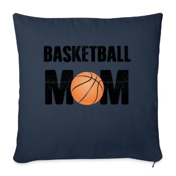 Basketball - Sofa pillowcase 17,3'' x 17,3'' (45 x 45 cm) - navy - Front
