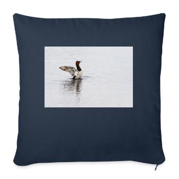 000 4816 NEF DxO DeepPRIMEXD - Sofa pillowcase 17,3'' x 17,3'' (45 x 45 cm) - navy - Front