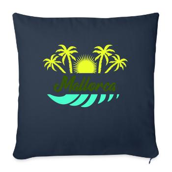 Majorca - Sofa pillowcase 17,3'' x 17,3'' (45 x 45 cm) - navy - Front