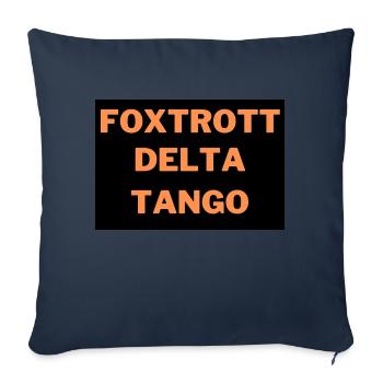 Fu** Dona**  - Sofakissenbezug 45 x 45 cm - Navy - Vorne