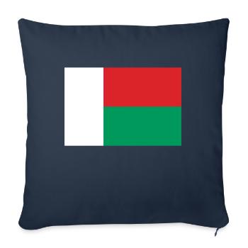 Madagaskar - Sofakissenbezug 45 x 45 cm - Navy - Vorne