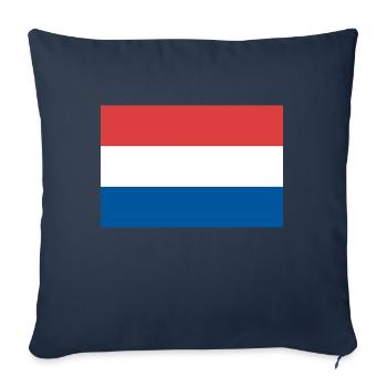 Netherlands - Sofa pillowcase 17,3'' x 17,3'' (45 x 45 cm) - navy - Front