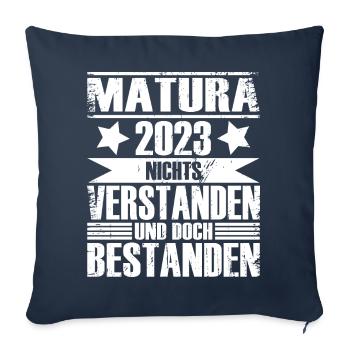 Matura 2023 - Sofakissenbezug 45 x 45 cm - Navy - Vorne