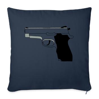 Pistole - Sofakissenbezug 45 x 45 cm - Navy - Vorne