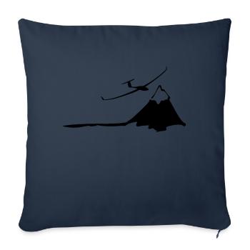 glider - Housse de coussin décorative 45 x 45 cm - bleu marine - Devant