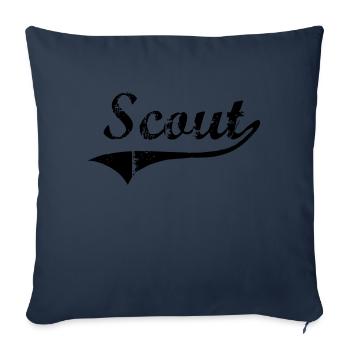 Scout - Sofa pillowcase 17,3'' x 17,3'' (45 x 45 cm) - navy - Front