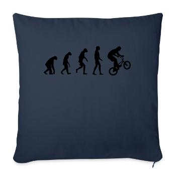 Evolution of BMX - Sofakissenbezug 45 x 45 cm - Navy - Vorne