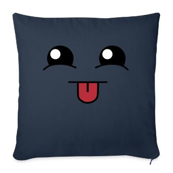 Cute face - Sofakissenbezug 45 x 45 cm - Navy - Vorne