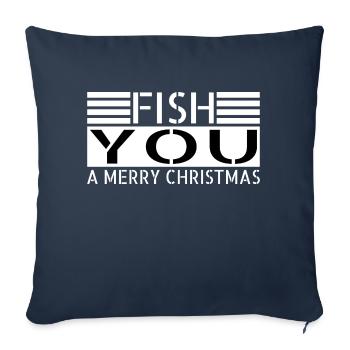 Happy Adorable Axie Couples Dino Bike Moon - Sofa pillowcase 17,3'' x 17,3'' (45 x 45 cm) - navy - Front