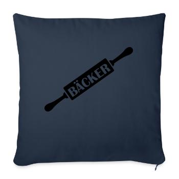 bäcker - Sofakissenbezug 45 x 45 cm - Navy - Vorne