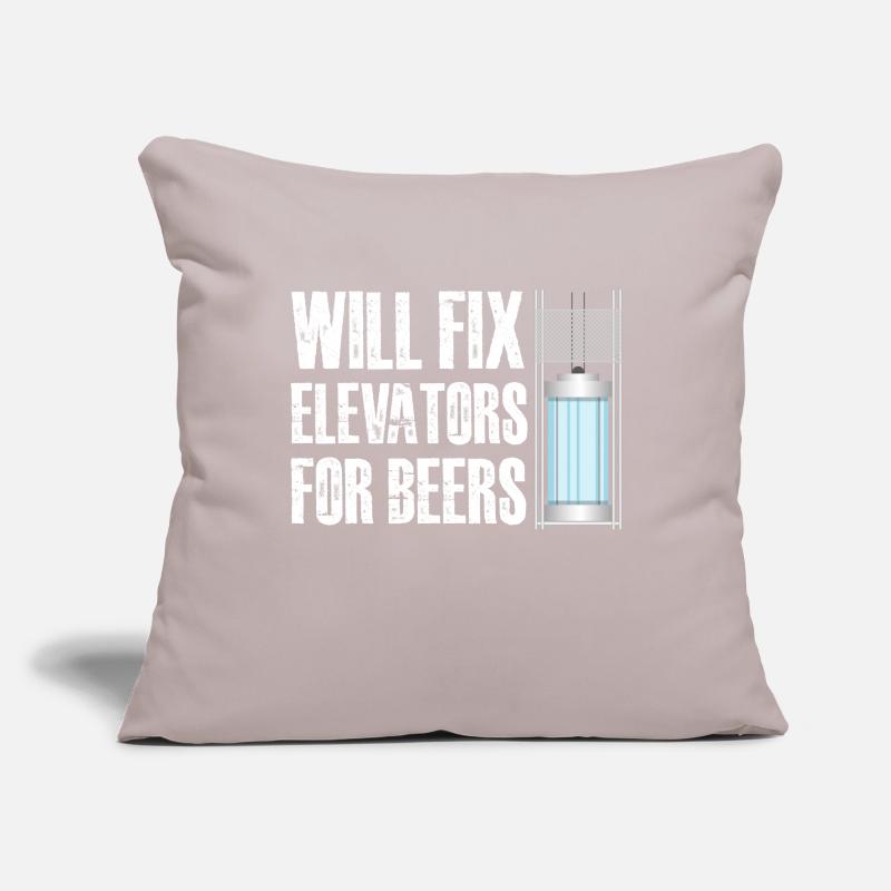 Will fix elevators for beer Sofakissenbezug 45 x 45 cm