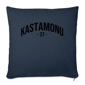 Kastamonu 37 Turkey Turkiye Gift Holiday TR - Sofa pillowcase 17,3'' x 17,3'' (45 x 45 cm) - navy - Front