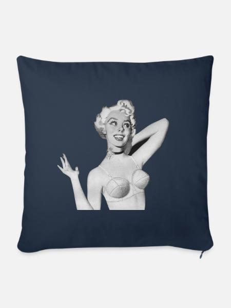 Frau - Sofakissenbezug 45 x 45 cm - Navy