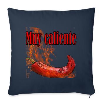 muy caliente - Sofakissenbezug 45 x 45 cm - Navy - Vorne