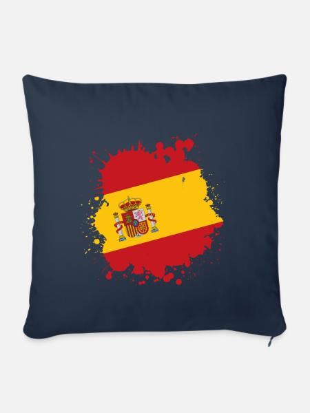 spanien flagge fahne - Sofakissenbezug 45 x 45 cm - Navy