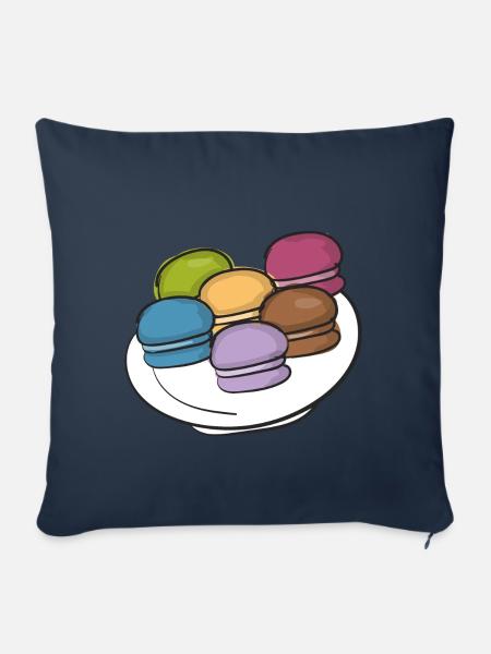 Macaron - Sofakissenbezug 45 x 45 cm - Navy