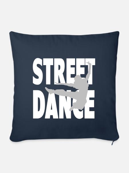 streetdance 3w - Sofakissenbezug 45 x 45 cm - Navy