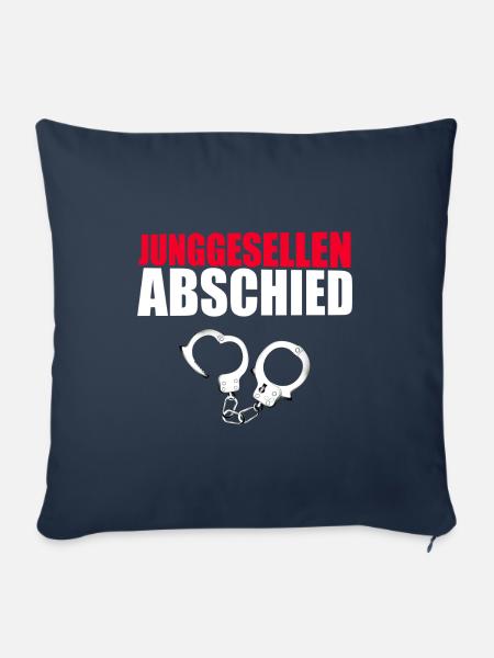 Junggesellenabschied - Sofakissenbezug 45 x 45 cm - Navy