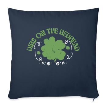 dibs auf der rothaarigen bezaubernd und humorvoll. - Sofakissenbezug 45 x 45 cm - Navy - Vorne