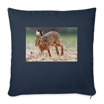 000 4929 - Sofa pillowcase 17,3'' x 17,3'' (45 x 45 cm) - navy - Front