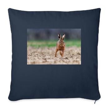 000 4886 - Sofa pillowcase 17,3'' x 17,3'' (45 x 45 cm) - navy - Front